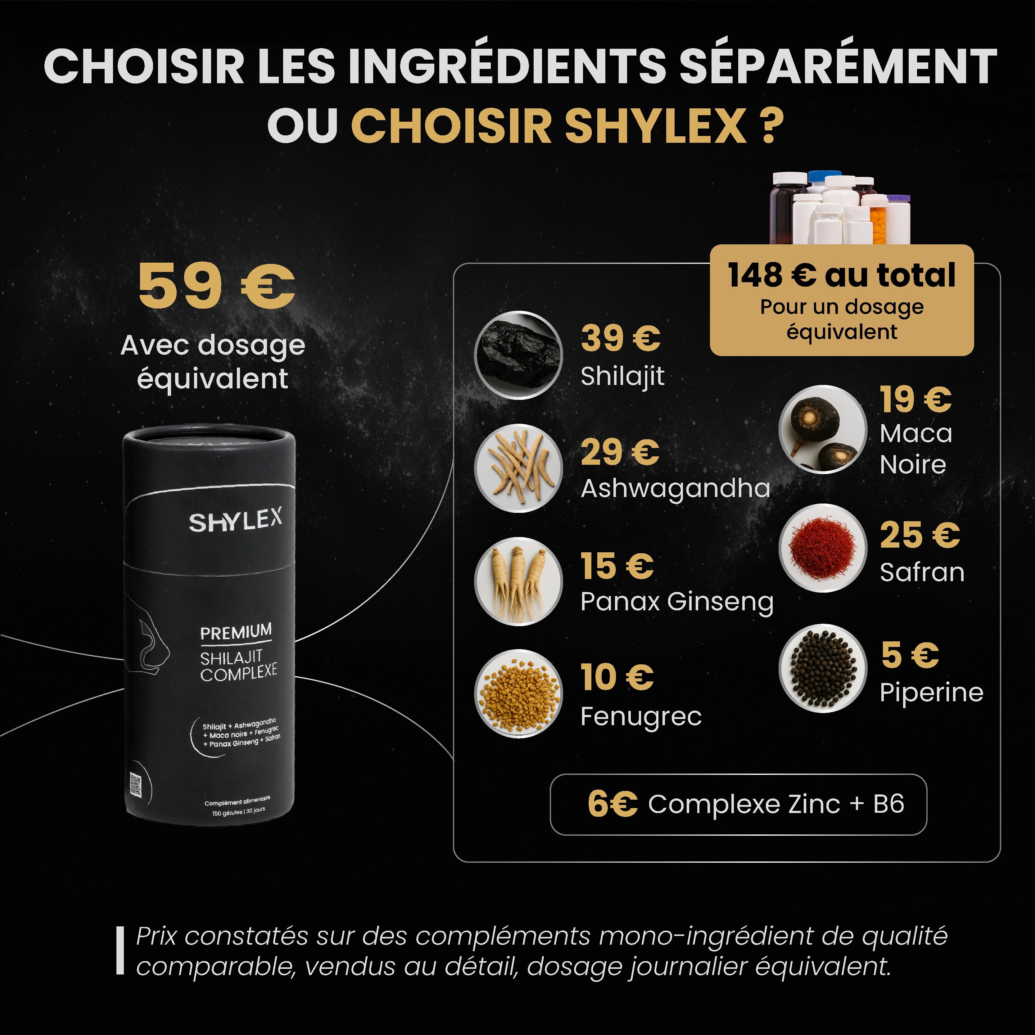 Premium Shilajit Complexe