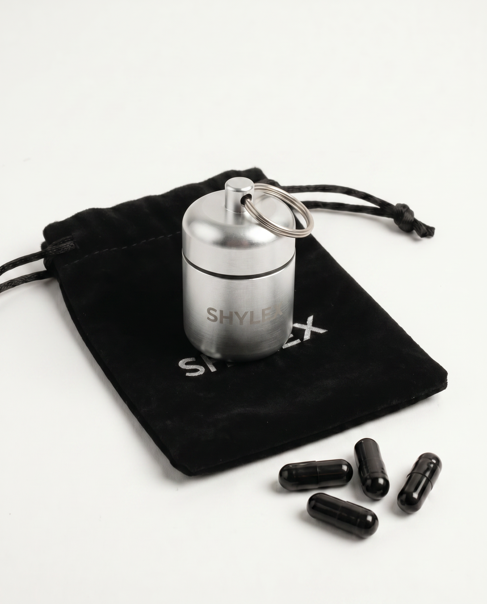 Pilulier SHYLEX Portable en Métal