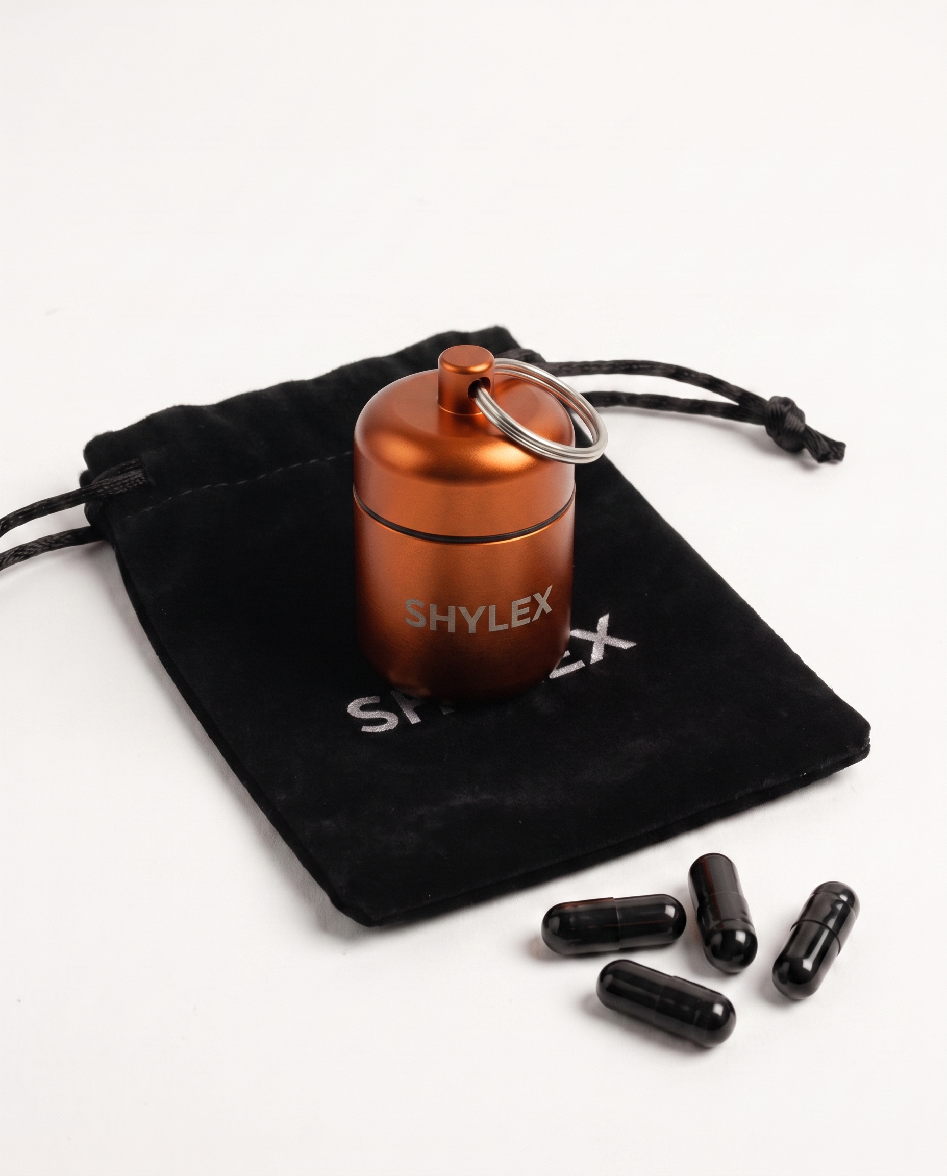 Pilulier SHYLEX Portable en Métal