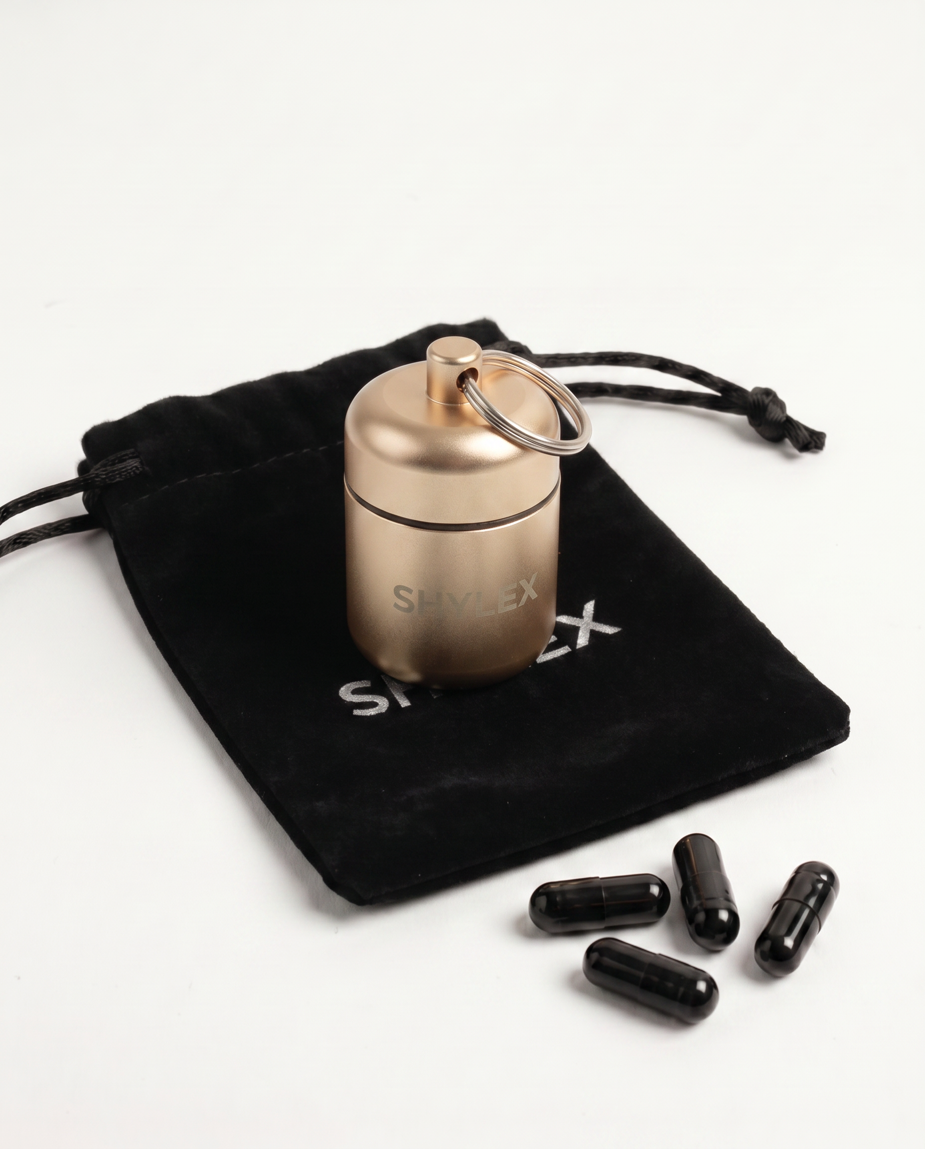 Pilulier SHYLEX Portable en Métal